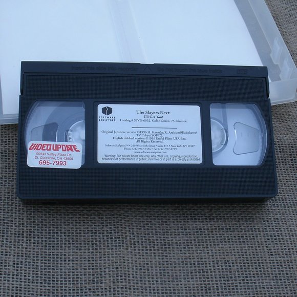 The Slayers Next I'll Get You VHS Anime English - Picture 11 of 16